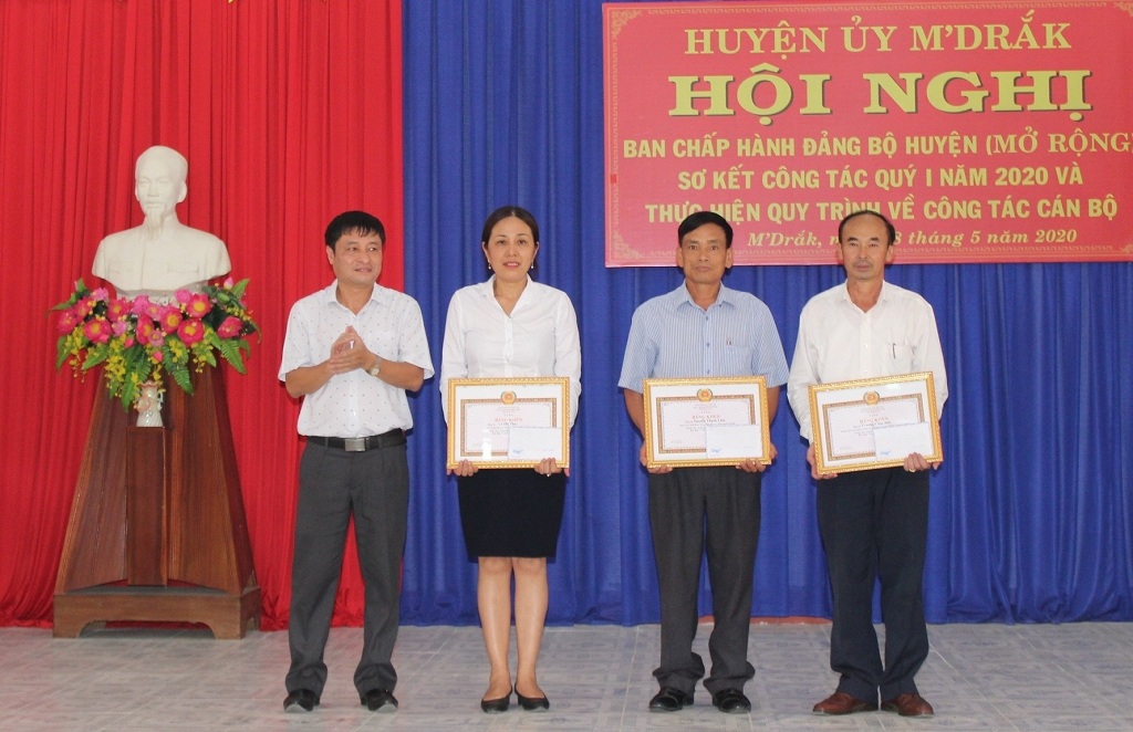 Hội nghị Ban Chấp hành Đảng bộ huyện M’Đrắk lần thứ 21 (mở rộng)