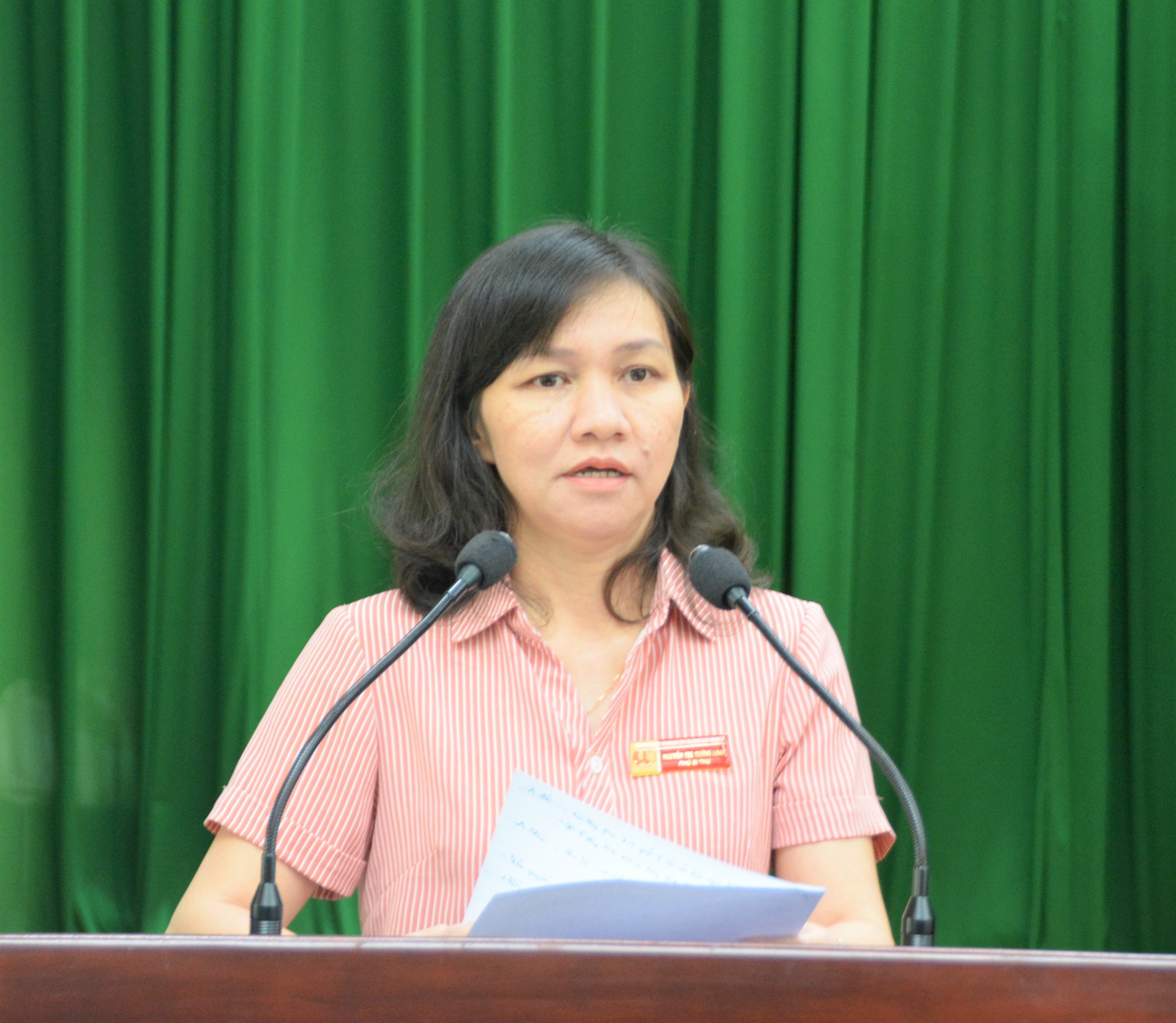 Hội nghị giao ban giữa Thuờng trực Thành ủy Buôn Ma Thuột với Bí thư Đảng ủy các xã, phường