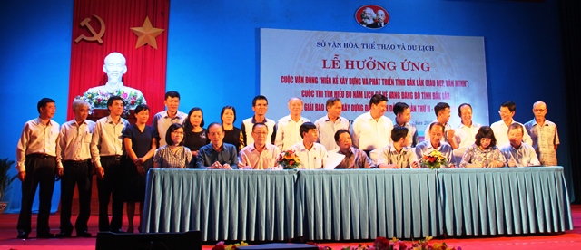 Sở Văn hóa, Thể thao và Du lịch hưởng ứng Cuộc vận động “Hiến kế xây dựng và phát triển tỉnh Đắk Lắk giàu đẹp, văn minh”