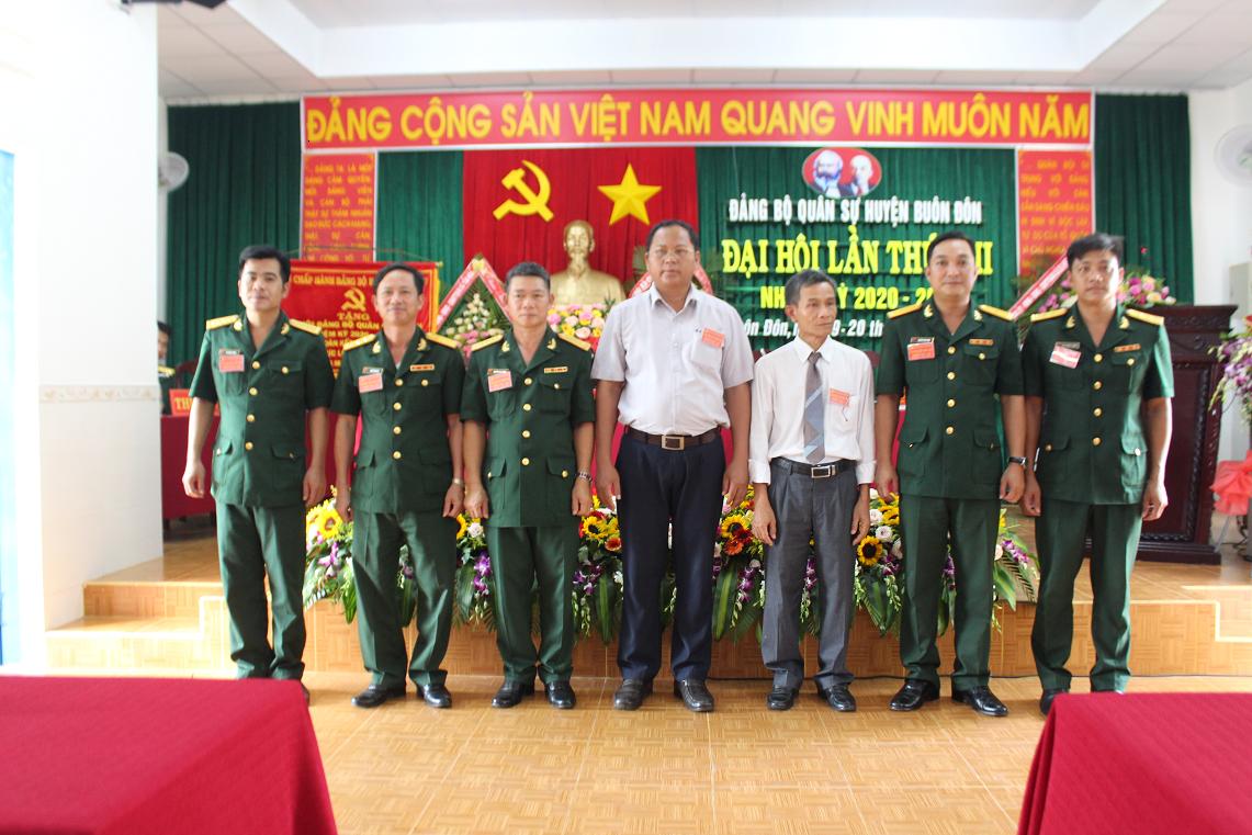Đại hội Đảng bộ Quân sự huyện Buôn Đôn lần thứ VIII, nhiệm kỳ 2020 - 2025