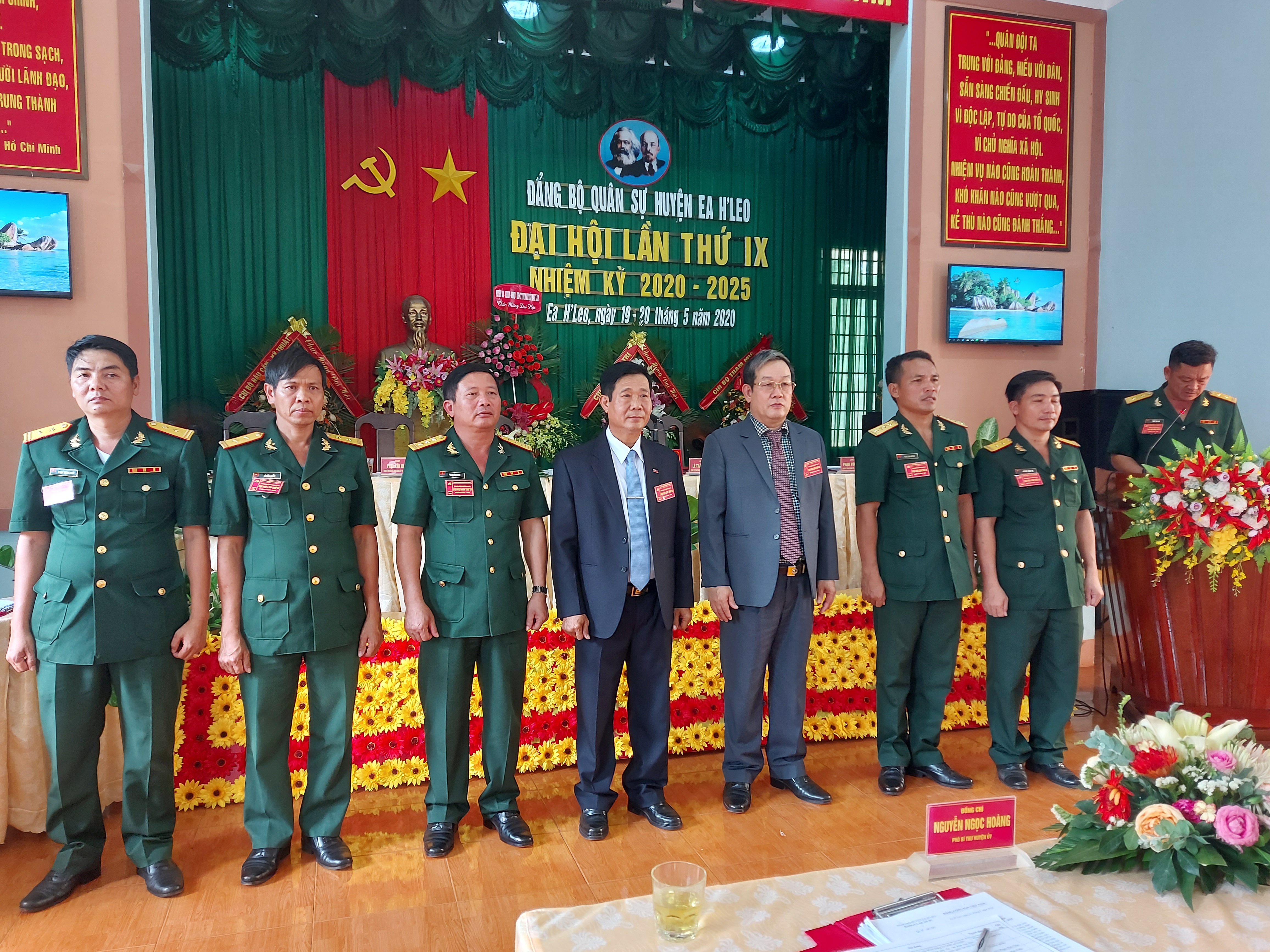 Đại hội Đảng bộ Quân sự huyện Ea H’leo lần thứ IX nhiệm kỳ 2020 – 2025
