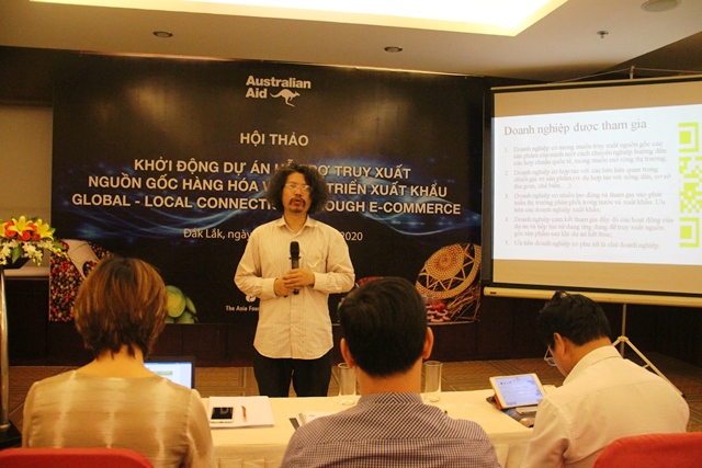 Hội thảo khởi động Dự án “Truy xuất nguồn gốc hàng hóa và phát triển sản phẩm”