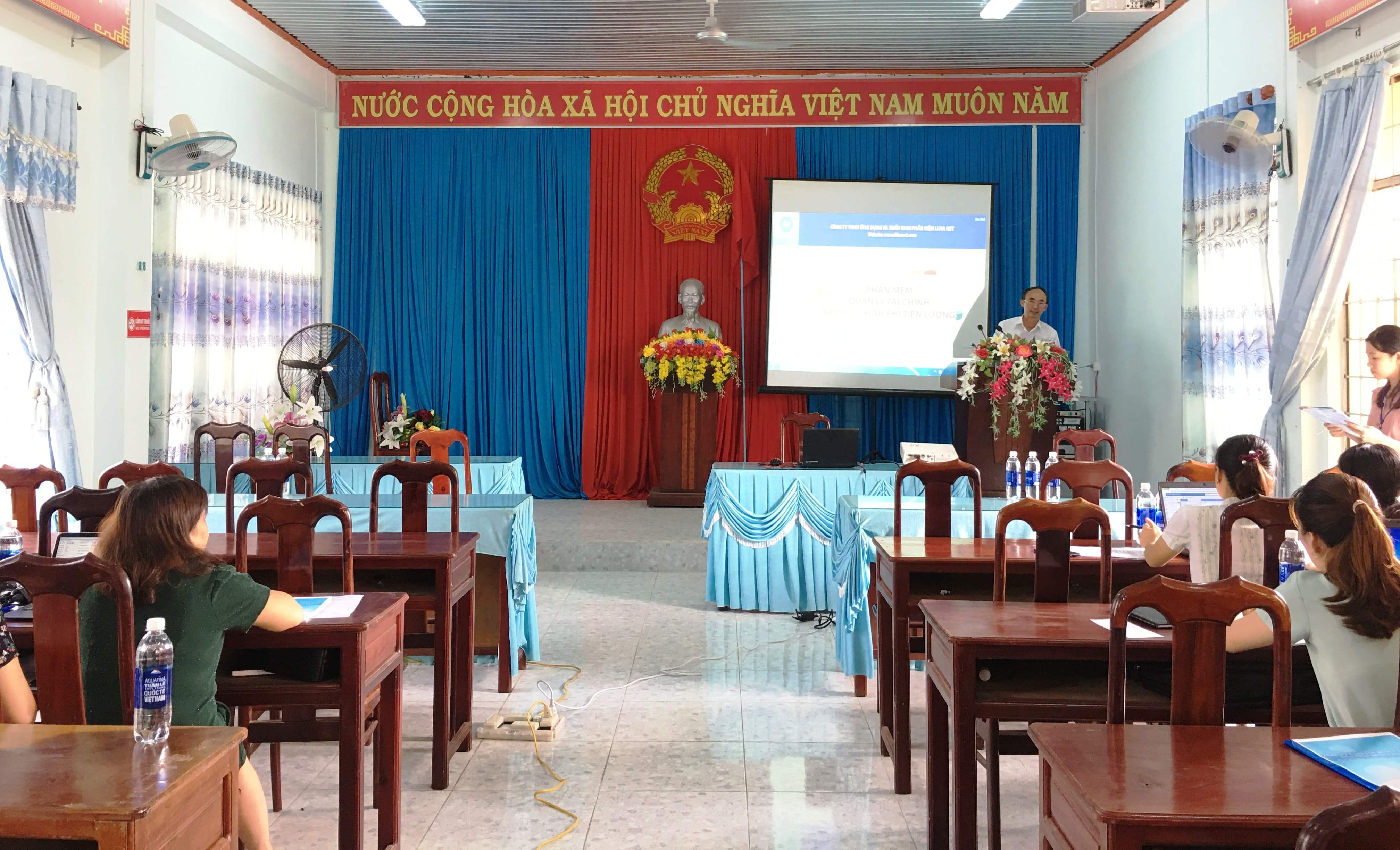 UBND huyện M’Đrắk tập huấn phần mềm quản lý nhu cầu tiền lương