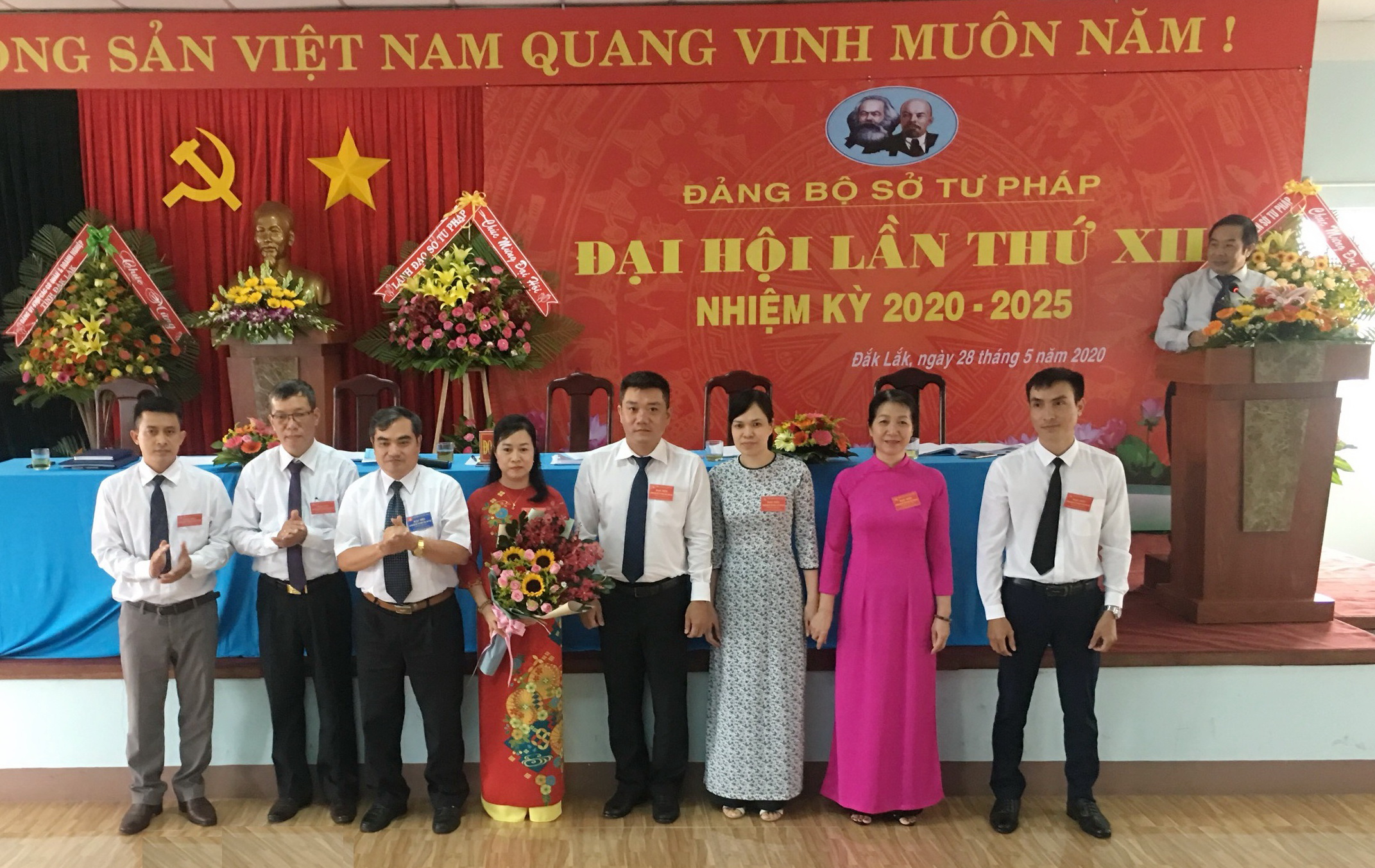 Đại hội Đảng bộ Sở Tư pháp lần thứ XII, nhiệm kỳ 2020 - 2025