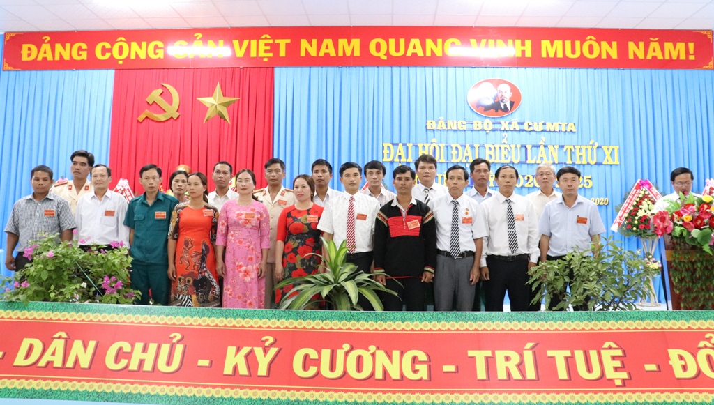 Đại hội điểm Đảng bộ xã Cư M’ta nhiệm kỳ 2020-2025