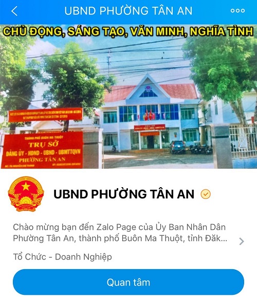 Công an tỉnh Đắk Lắk lập hơn 100 tài khoản Zalo tiếp nhận tố giác tội phạm