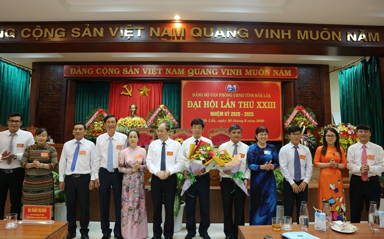 Đại hội Đảng bộ Văn phòng UBND tỉnh lần thứ XXIII, nhiệm kỳ 2020 - 2025