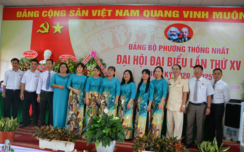 Đại hội đại biểu Đảng bộ phường Thống Nhất lần thứ XV, nhiệm kỳ 2020 - 2025