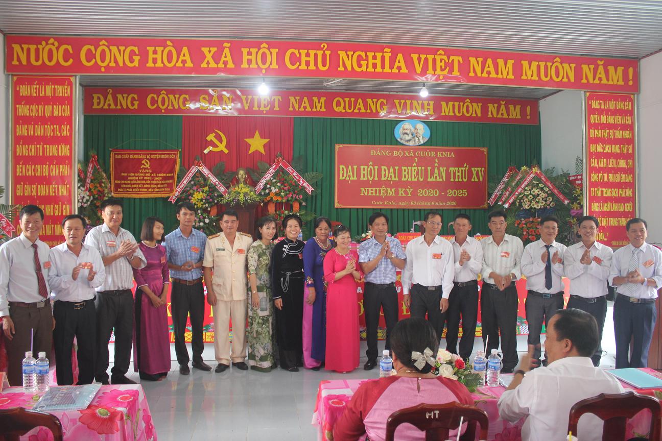 Đại hội đại biểu Đảng bộ xã Cuôr Knia nhiệm kỳ 2020-2025