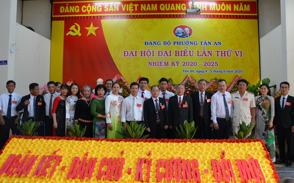 Đại hội đại biểu Đảng bộ phường Tân An lần thứ VI nhiệm kỳ 2020 – 2025
