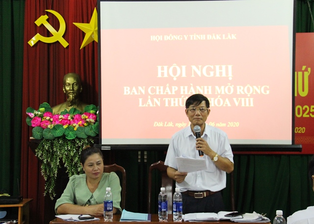 Hội Đông y tỉnh triển khai nhiệm vụ 06 tháng cuối năm 2020