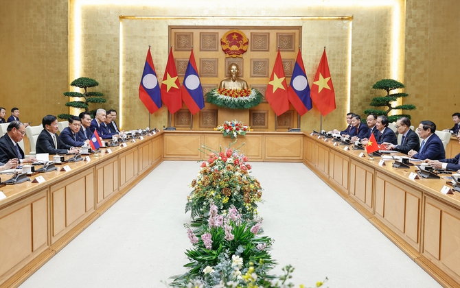 Nâng kim ngạch thương mại Việt Nam - Lào lên mức 5 – 10 tỷ USD trong thời gian tới